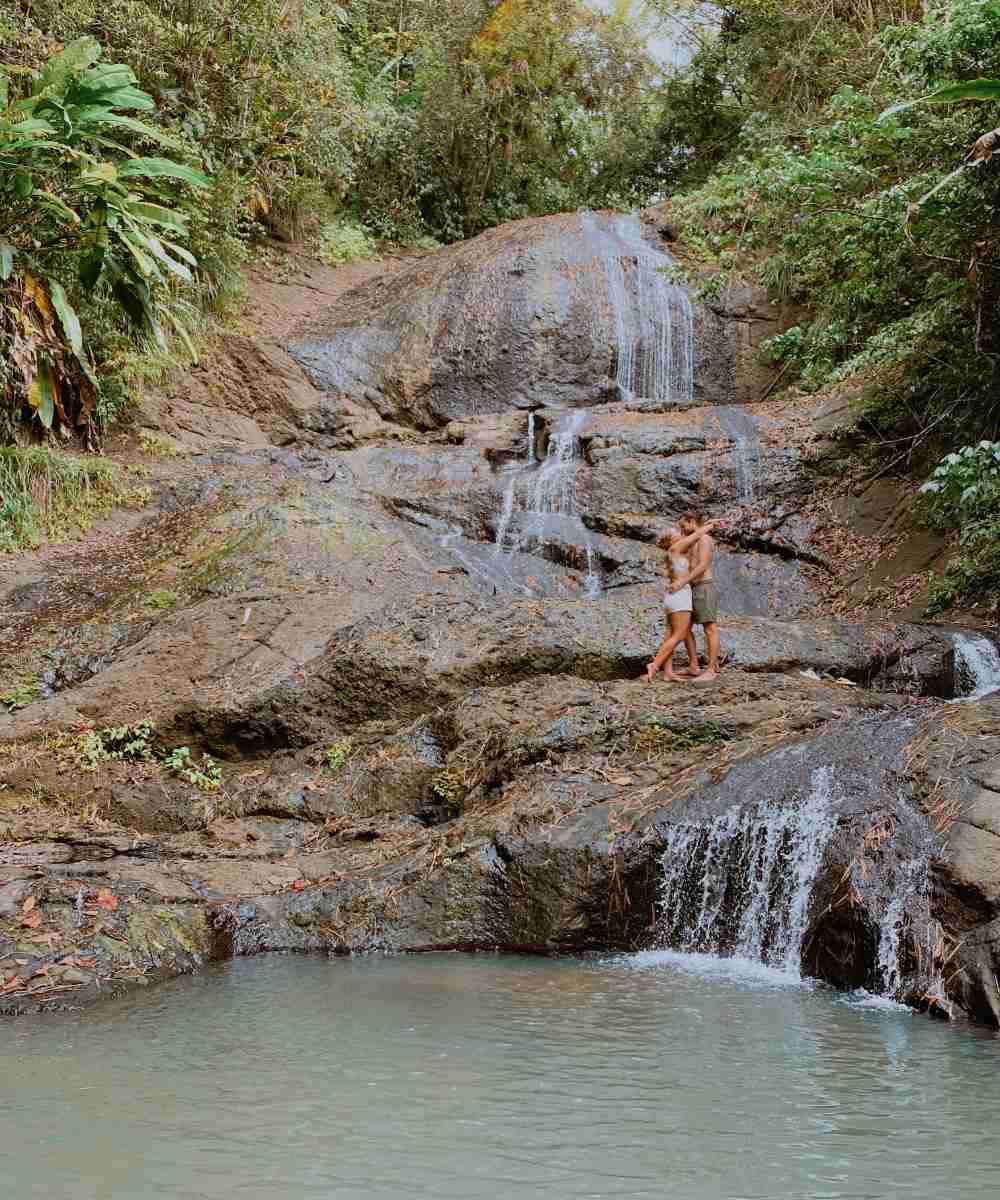 Anse La Raye Waterfalls in St Lucia