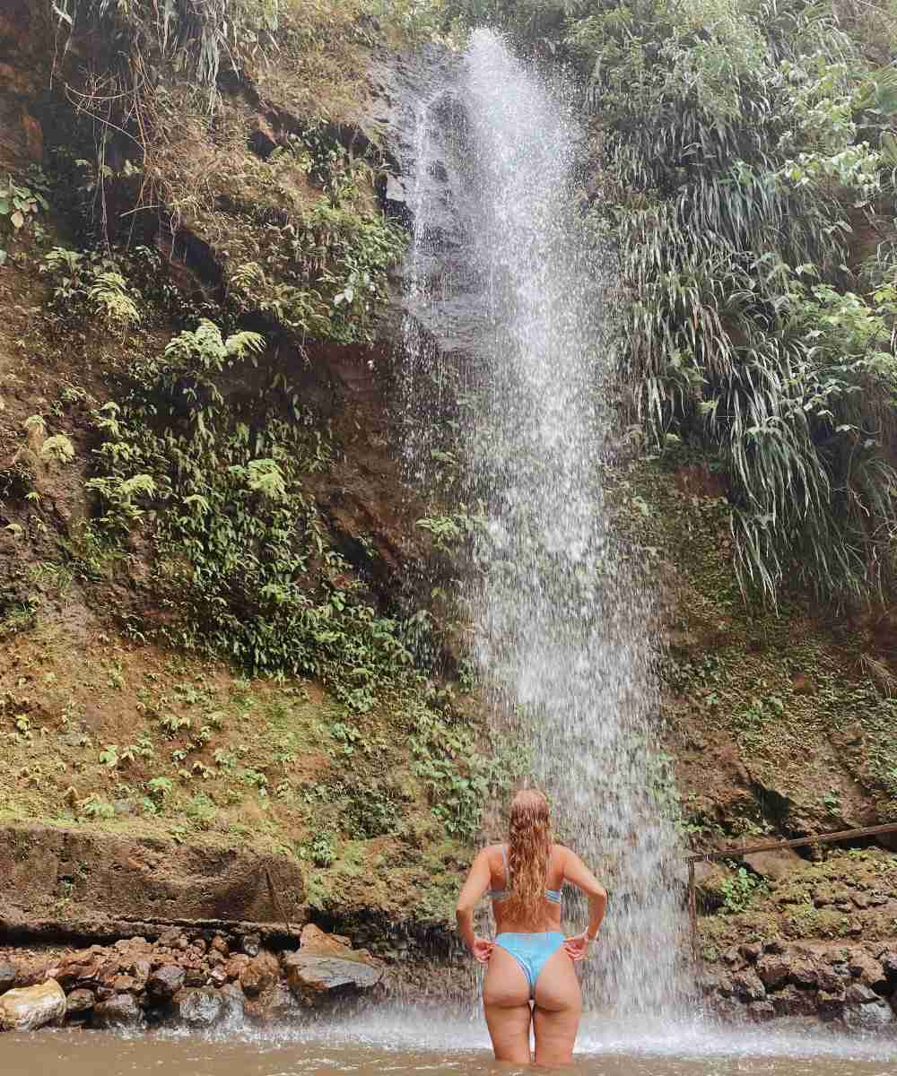 Toraille Waterfalls in St Lucia