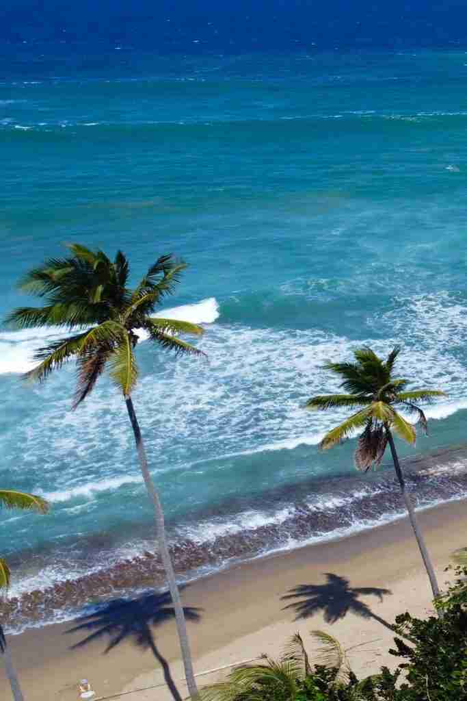 Sandy Beach in Rincon one of the best hidden gems in Puerto Rico
