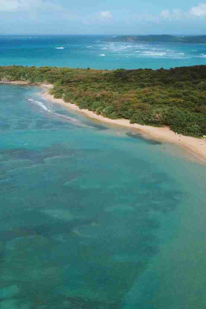 Hidden gems in Puerto Rico Playa Escondida beach Fajardo