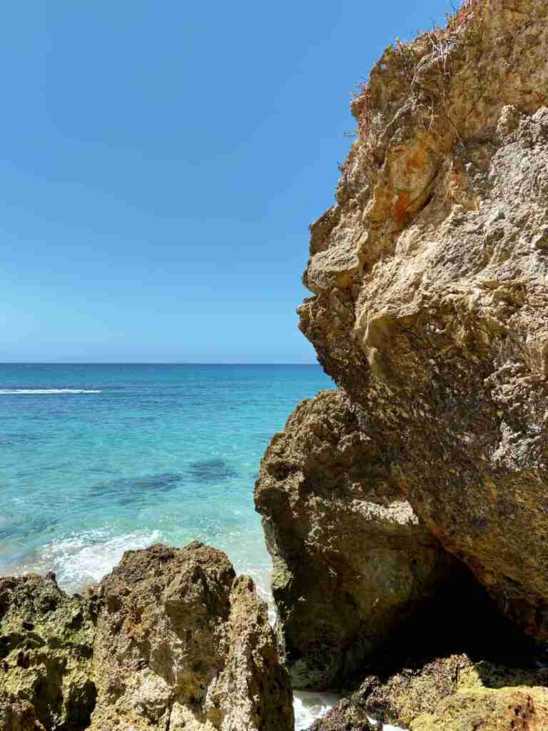 Playa Pena Blanca (Wishing Wells Beach), Aguadilla one of the best hidden gems in Puerto Rico