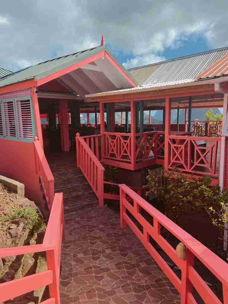 the beacon restaurant in soufriere st lucia