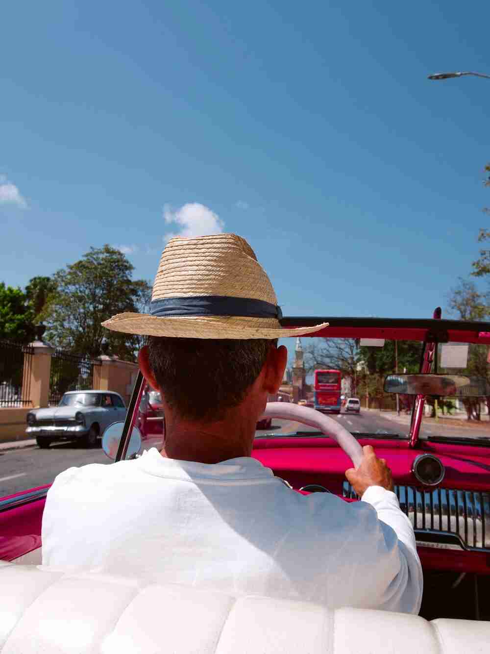classic car tour in a 1950s American car best things to do in Havana Cuba
