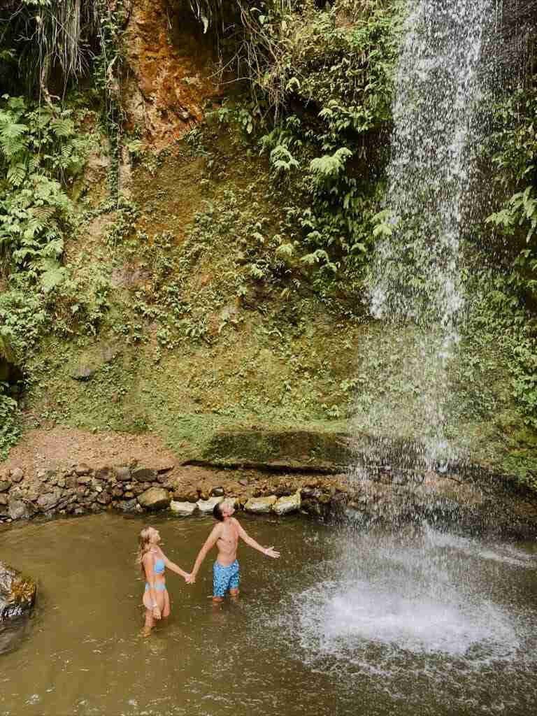 toraille waterfall one of the best things to do in soufriere st lucia
