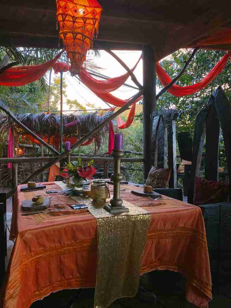 unique decor at the treehouse restaurant one of the things to do in soufriere st lucia