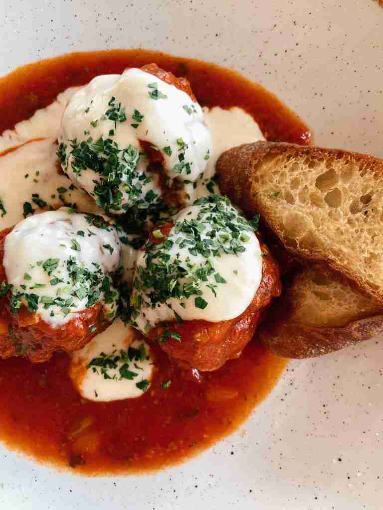 meatballs JaLousie Grill at Sugar Beach st lucia