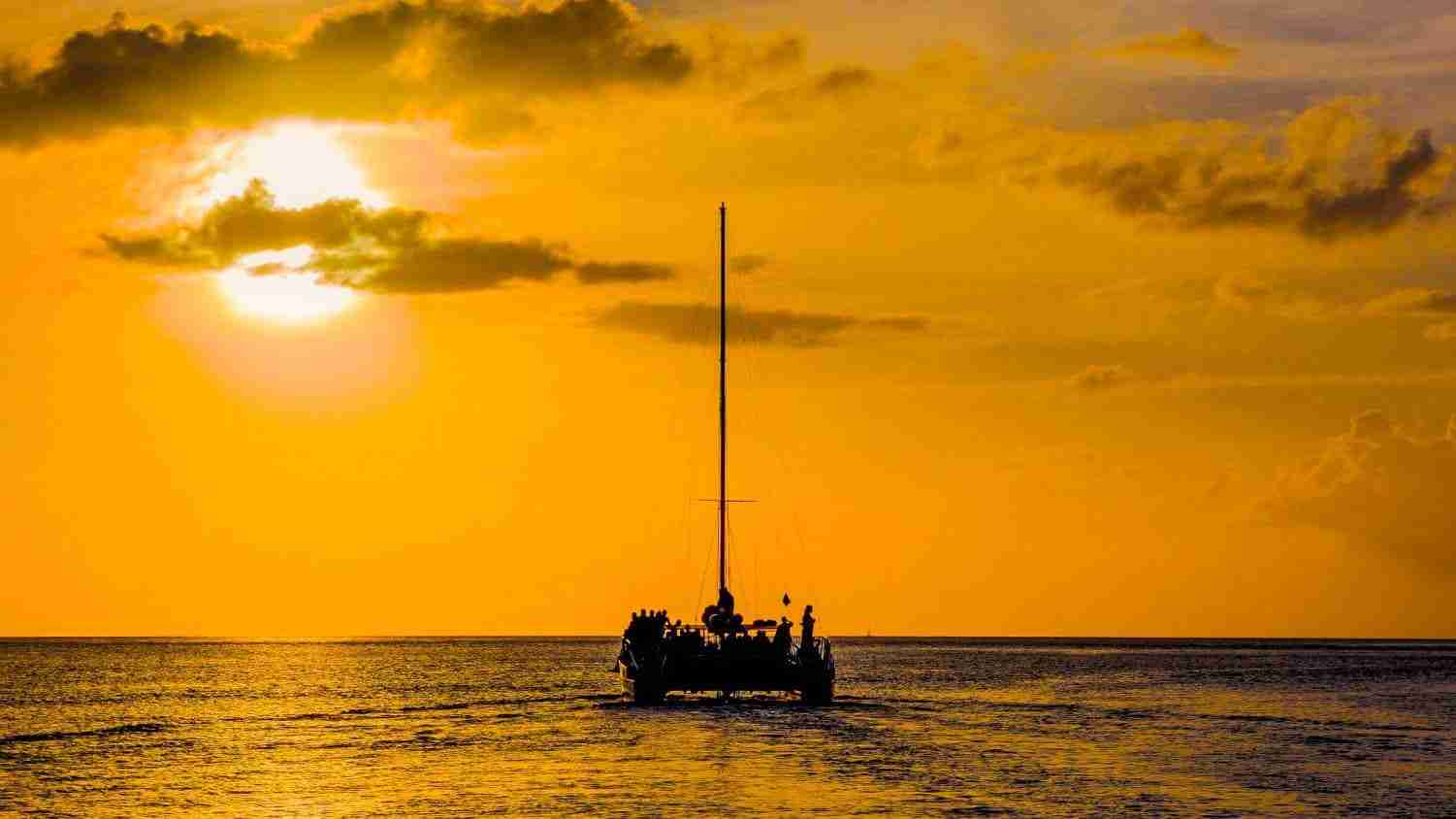 sunset cruise best things to do in st lucia for couples