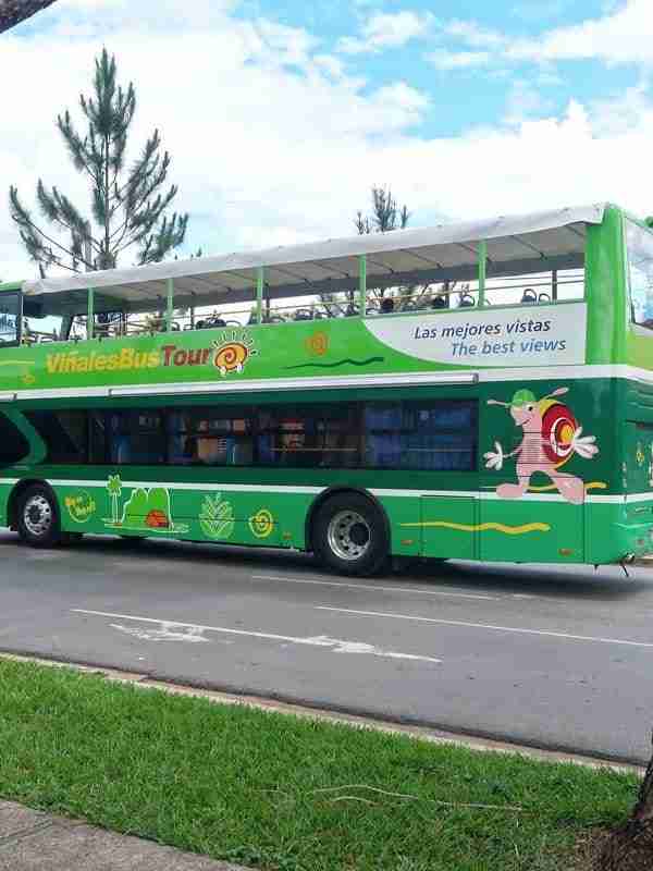 hop on hop off bus things to do in vinales cuba