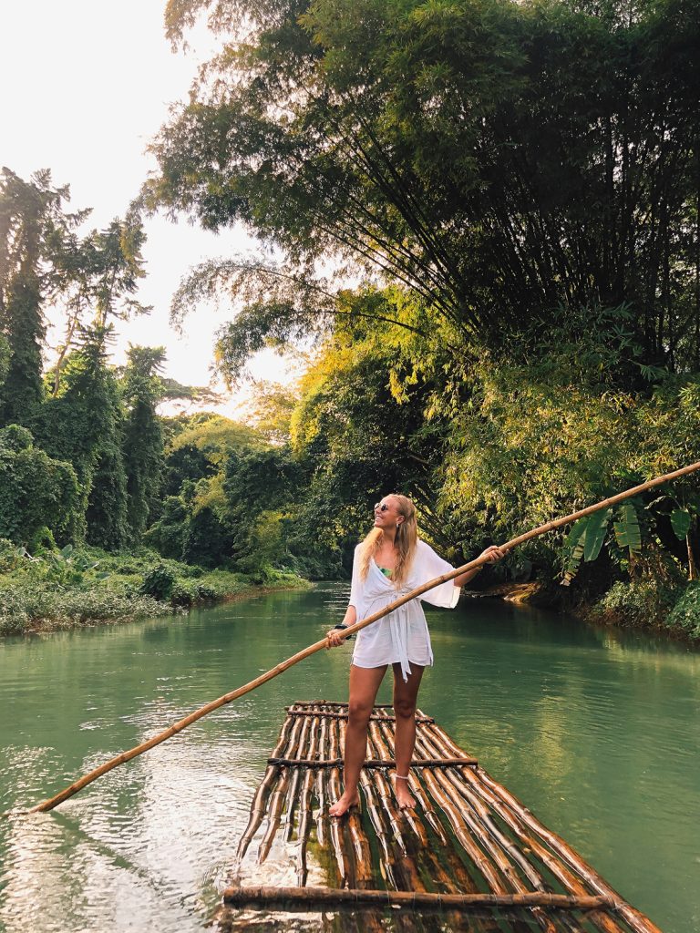 bamboo rafting jamaica best caribbean islands to visit in december