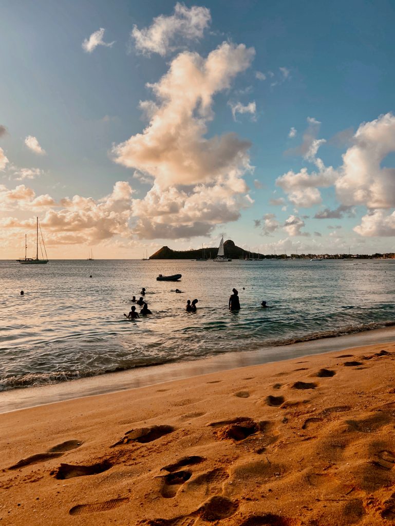 reduit beach on adventure excursions in st lucia