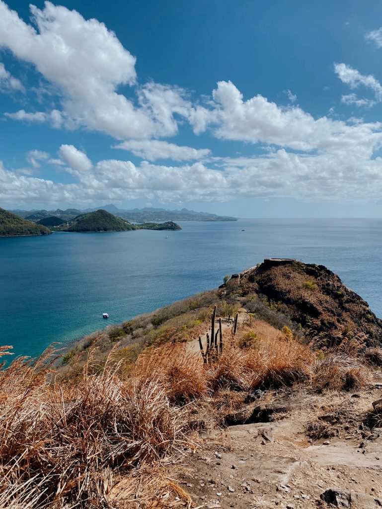 views from pigeon island national park tour st lucia