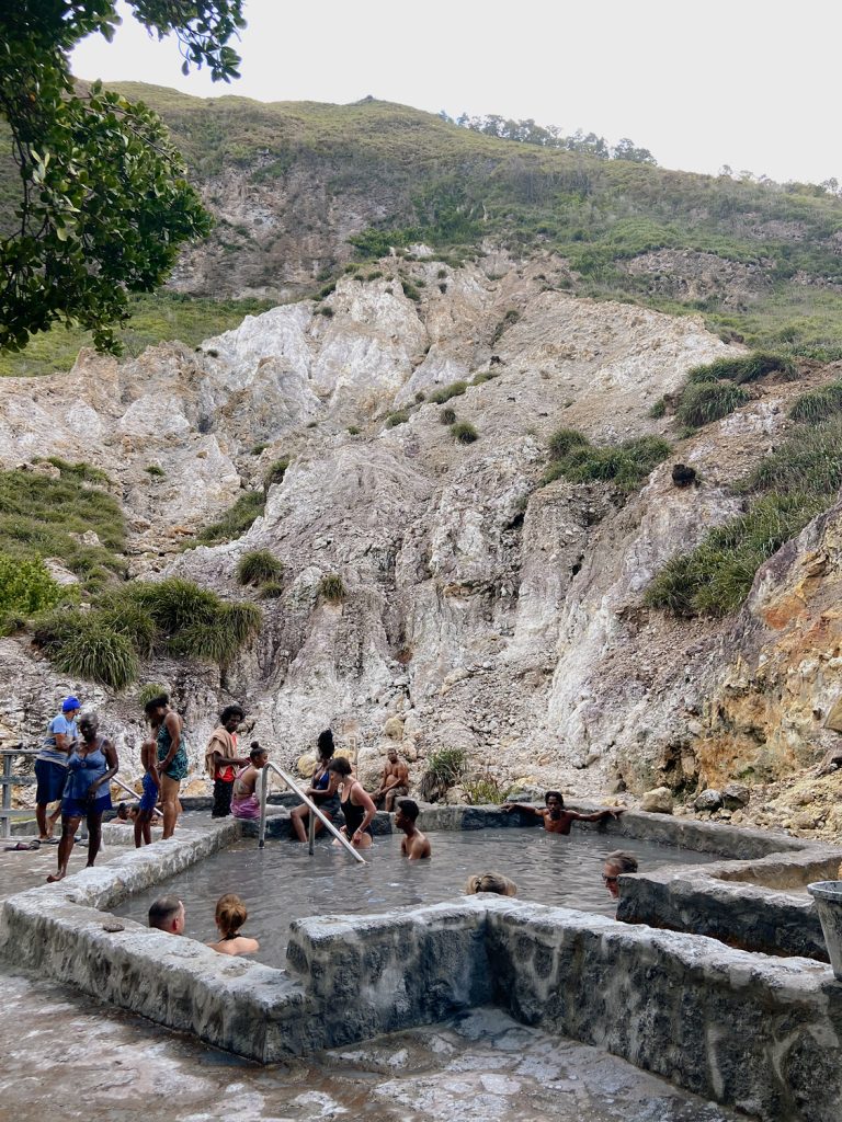 sulphur springs in soufriere volcanic spa experience and one of the best excursions in st lucia