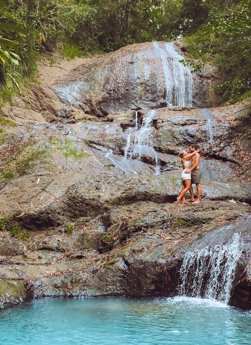 best waterfalls in st lucia